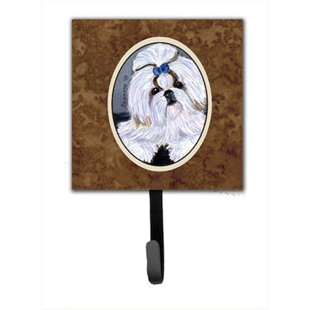 Jensendistributionservices 4.25 x 6 in. Shih Tzu Leash Or Key Hook MI1655560